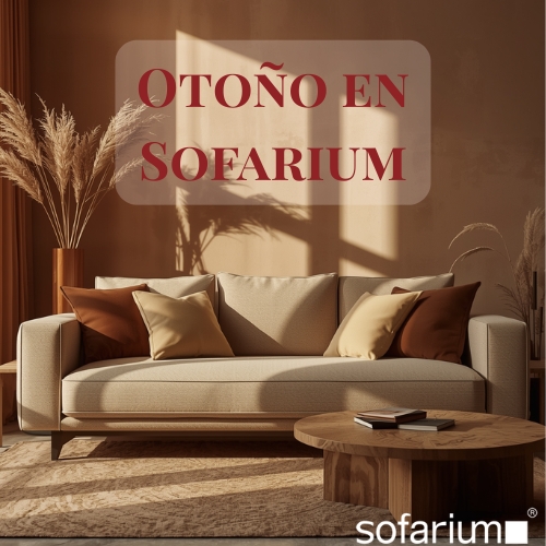 Otoño Sofarium: calidez, textura y diseño sin esperas.
