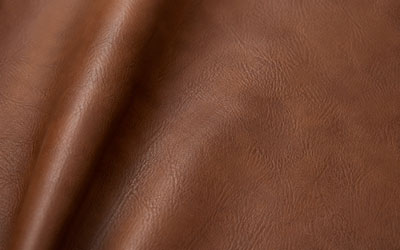 Detalle de piel natural anilina